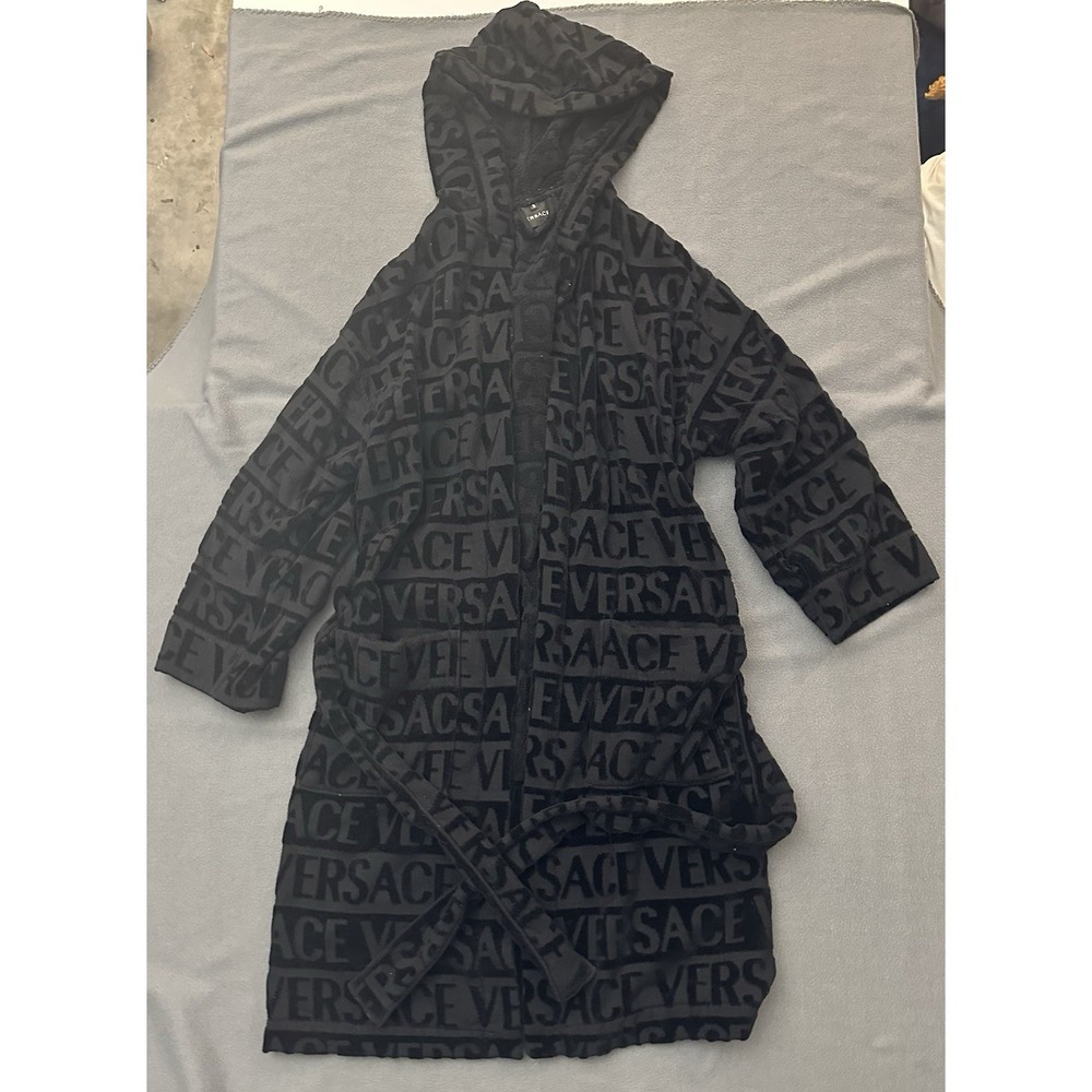 Versace Versace Allover Bathrobe Size Small